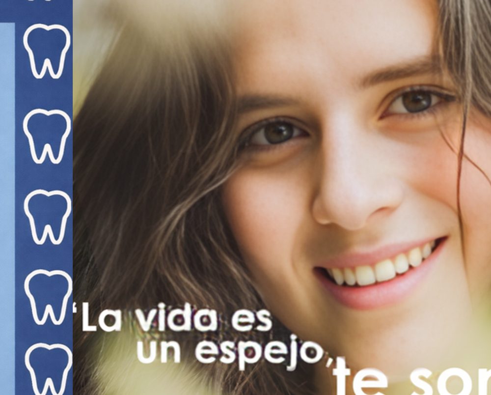 La vida es un espejo, te sonríe si la miras sonriendo